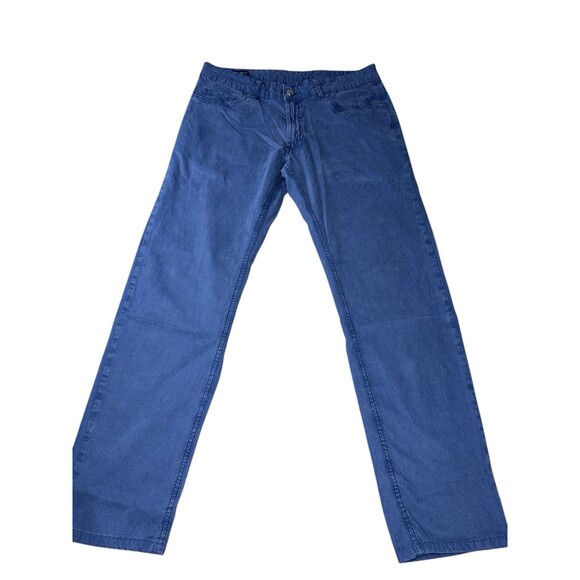 Peter Millar Crown Crafted Navy Pants 32x32 Tailored Golf Sportswear Casual - Picture 1 of 9